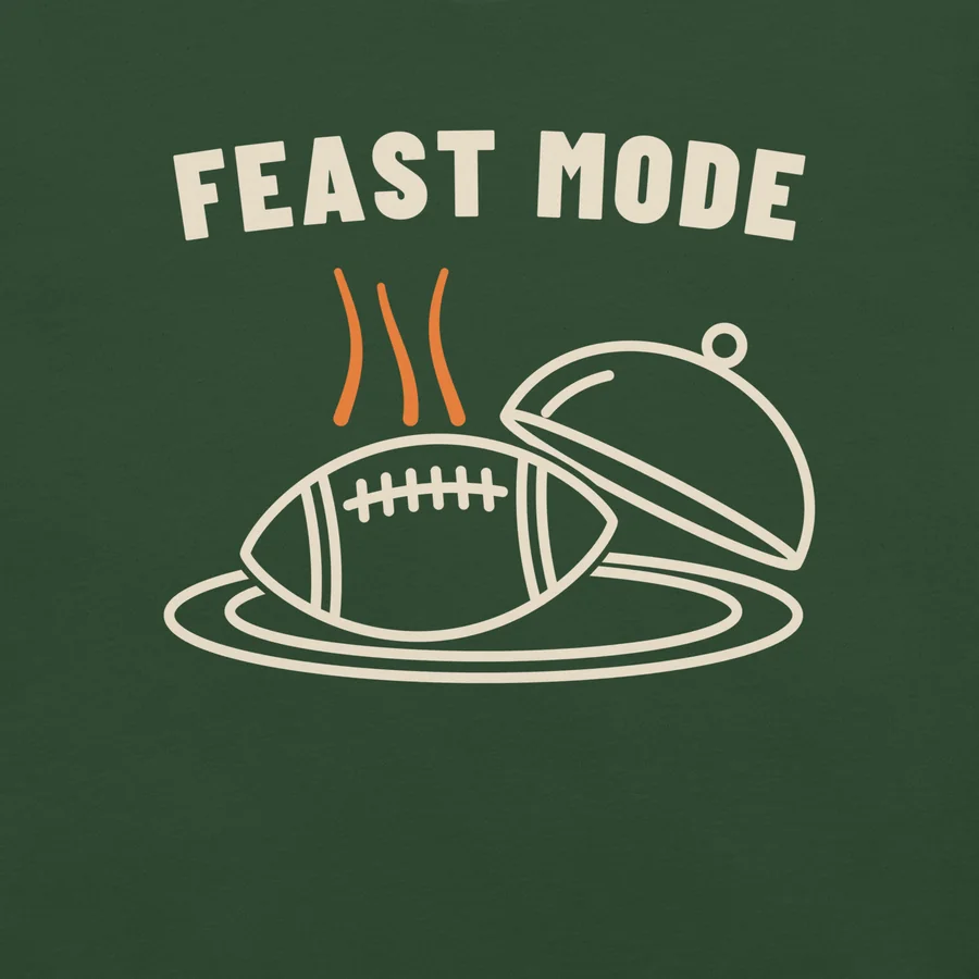 Feast Mode T-Shirt, view 3