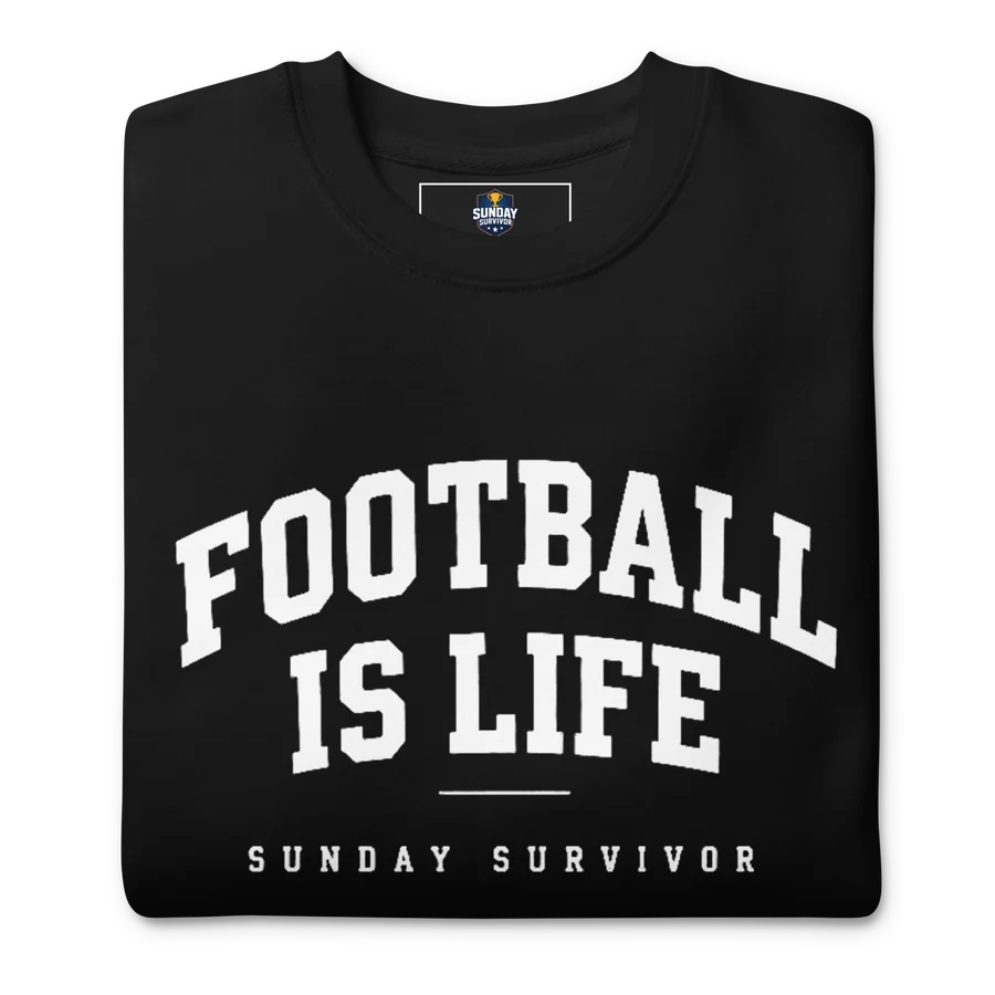 Football Is Life Sweatshirt, view 4