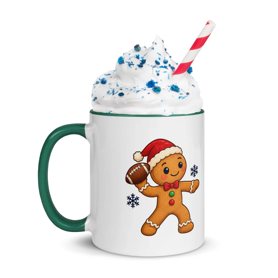 Gingerbread & Dasher Game Day Mug, view 2