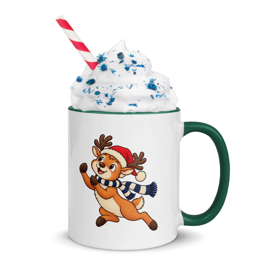 Gingerbread & Dasher Game Day Mug, view 3