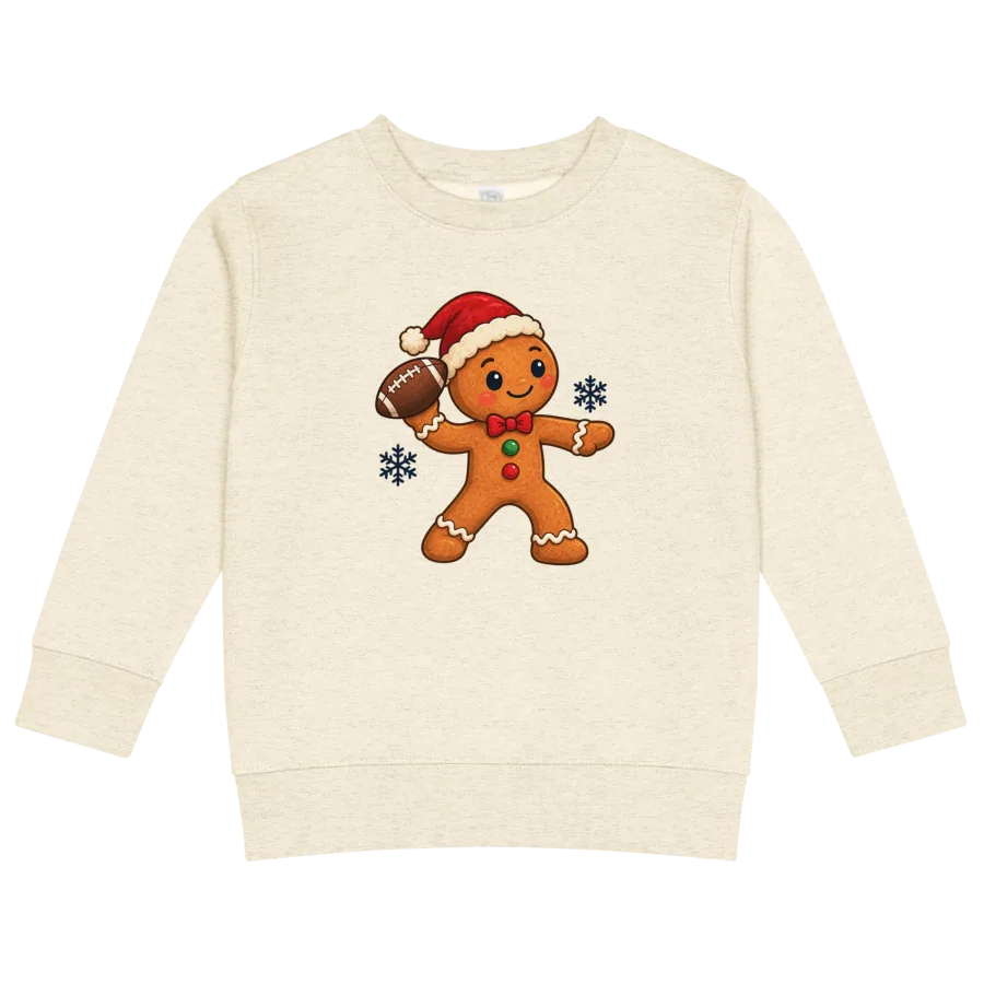 Gingerbread QB Kids Sweatshirt