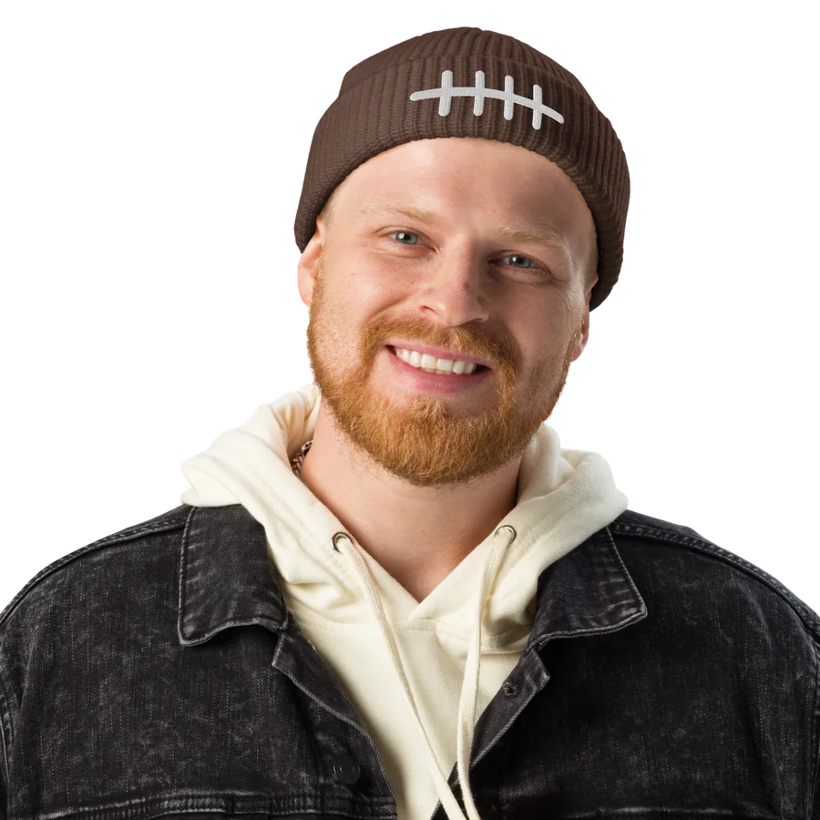 Pigskin Beanie, view 3