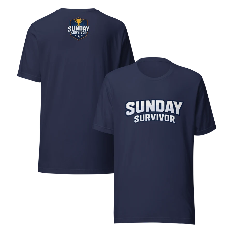 Sunday Survivor Signature T-Shirt view 2