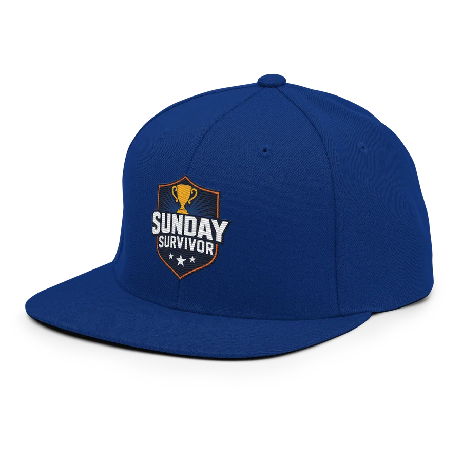 Sunday Survivor Snapback Hat view 7