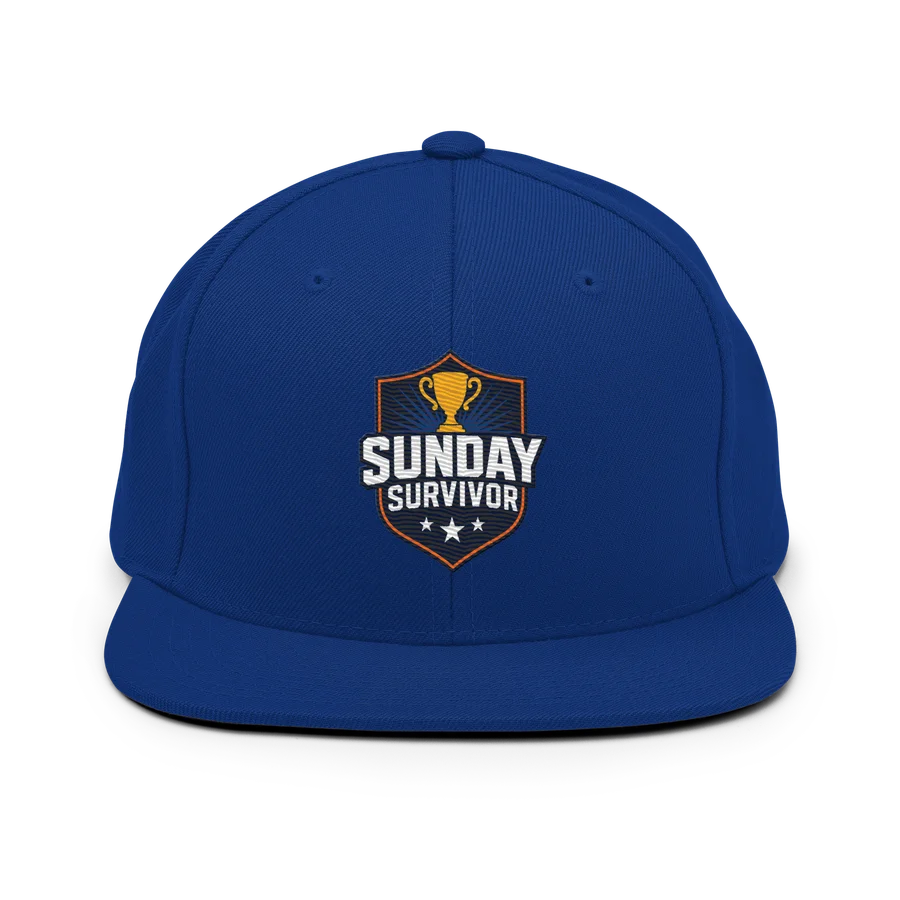 Sunday Survivor Snapback Hat view 6