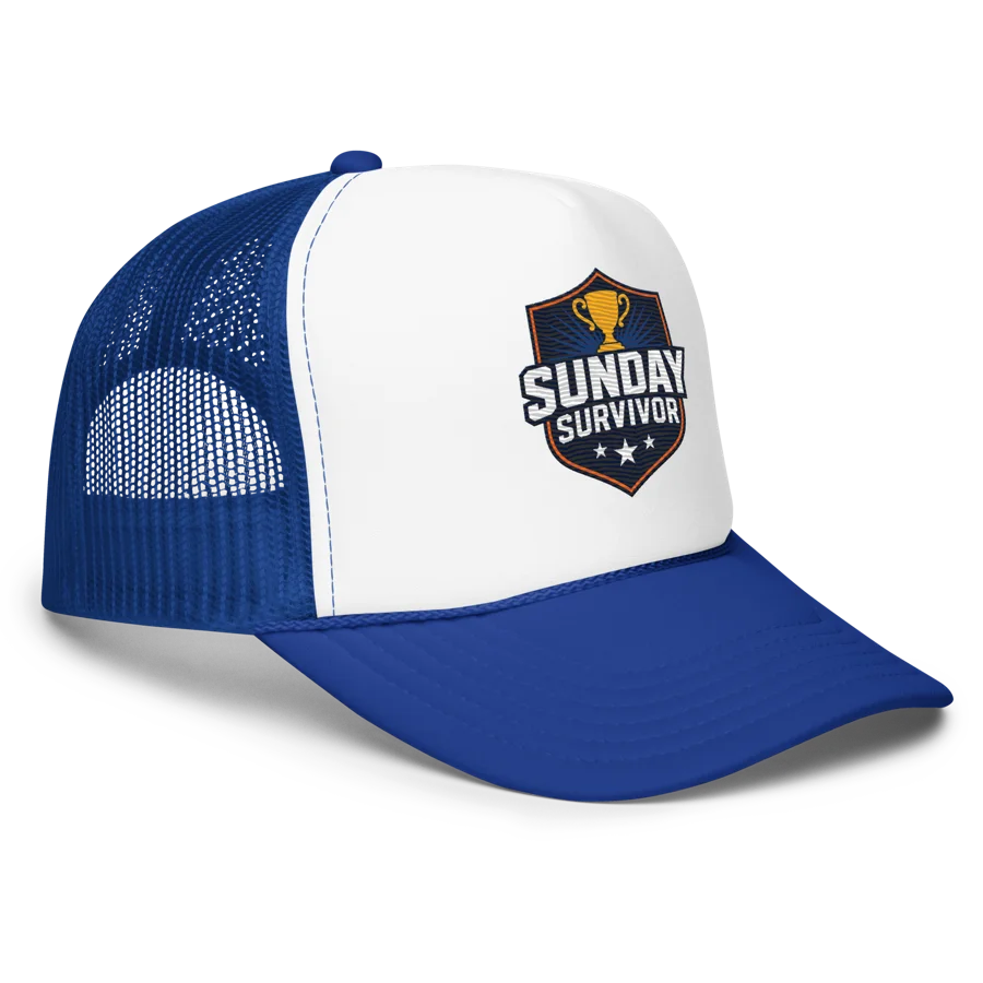 Sunday Survivor Trucker Hat view 2