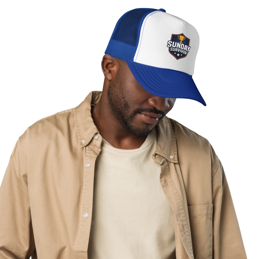 Sunday Survivor Trucker Hat view 5