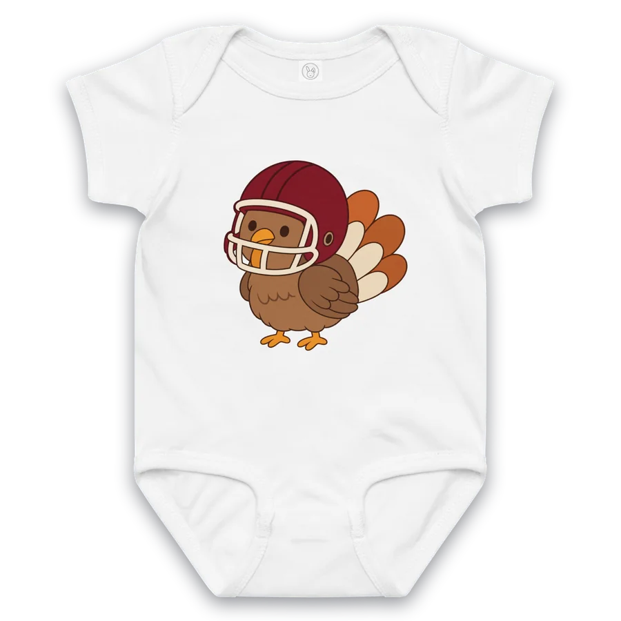 Turkey Game Day Baby Bodysuit