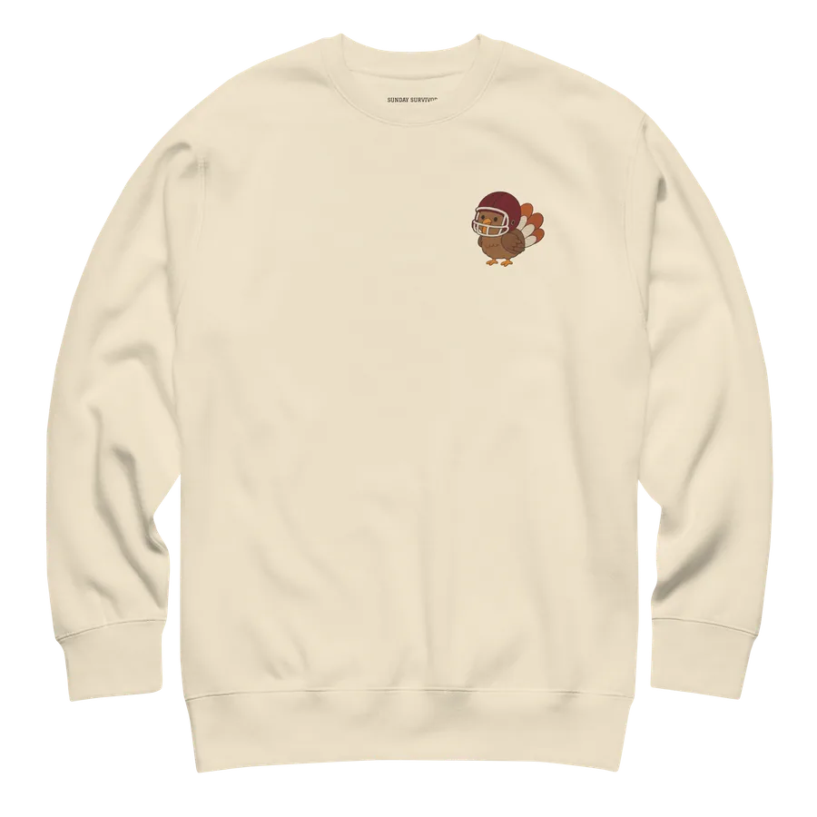 Turkey Game Day Sweatshirt (Left Chest)